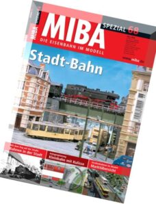 MIBA Spezial 68 Stadt-Bahn