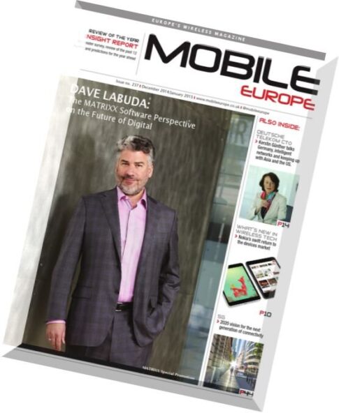 Mobile Europe — December 2014 — January 2015