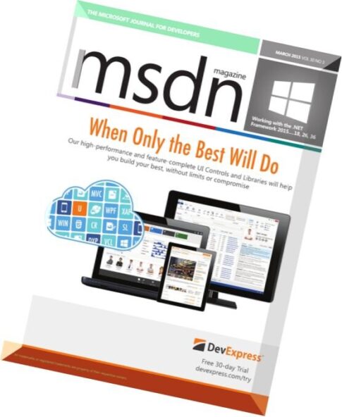 MSDN Magazine — March 2015