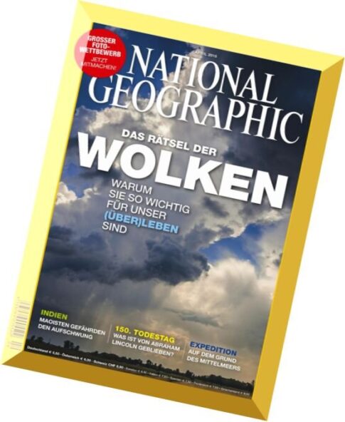 National Geographic Germany — April 2015