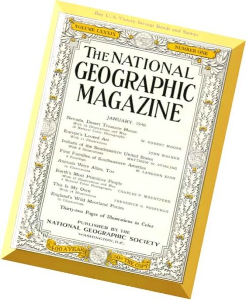 National Geographic Magazine 1946-01, January