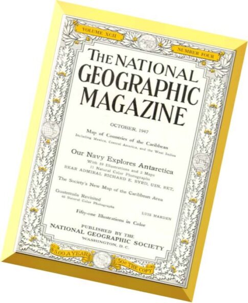 National Geographic Magazine 1947-10, October