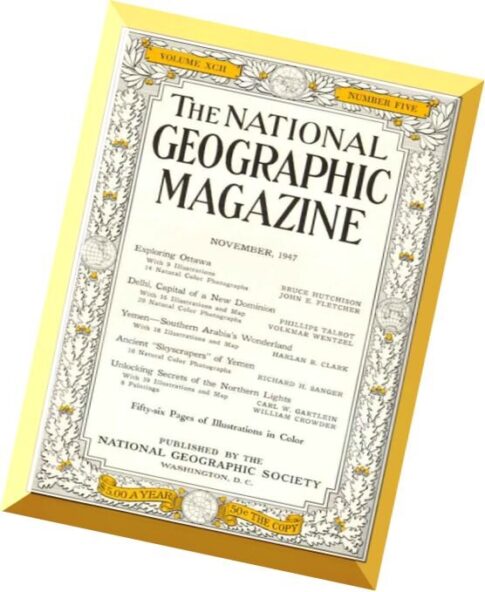 National Geographic Magazine 1947-11, November