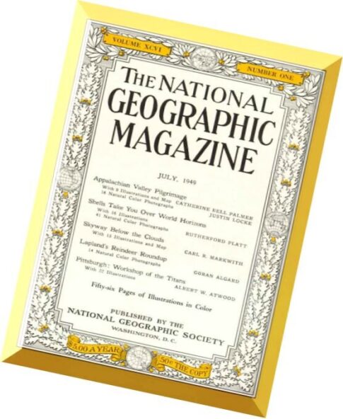 National Geographic Magazine 1949-07, July