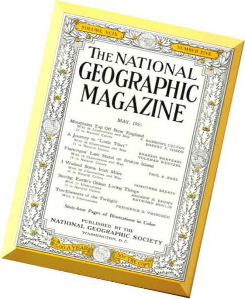 National Geographic Magazine 1951-05, May