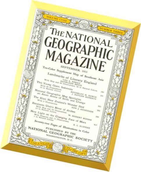 National Geographic Magazine 1955-09, September