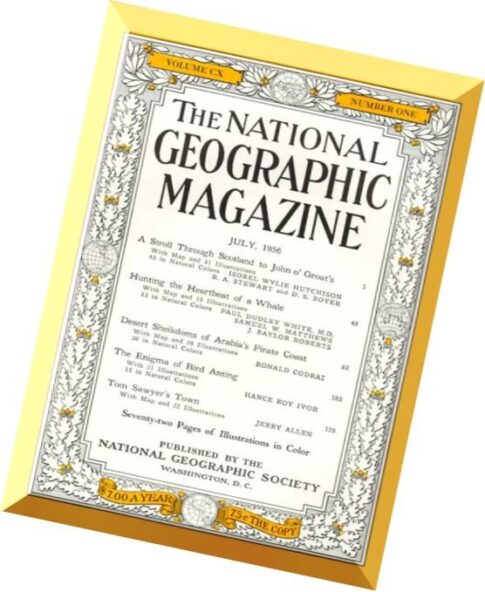 National Geographic Magazine 1956-07, July