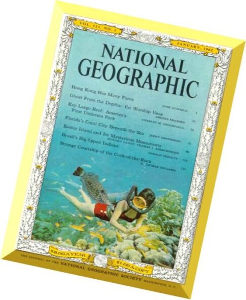 National Geographic Magazine 1962-01, January