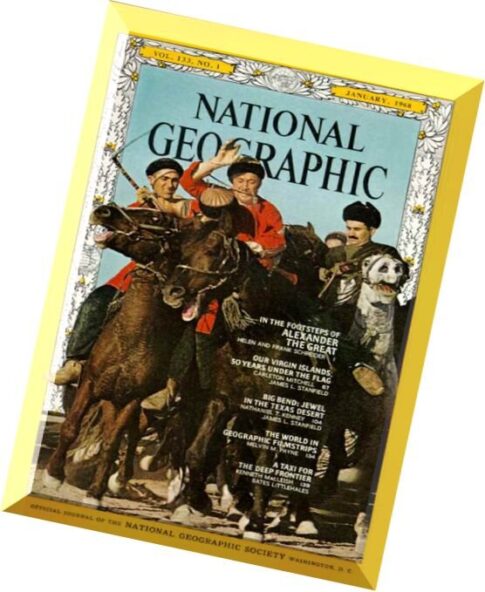 National Geographic Magazine 1968-01, January