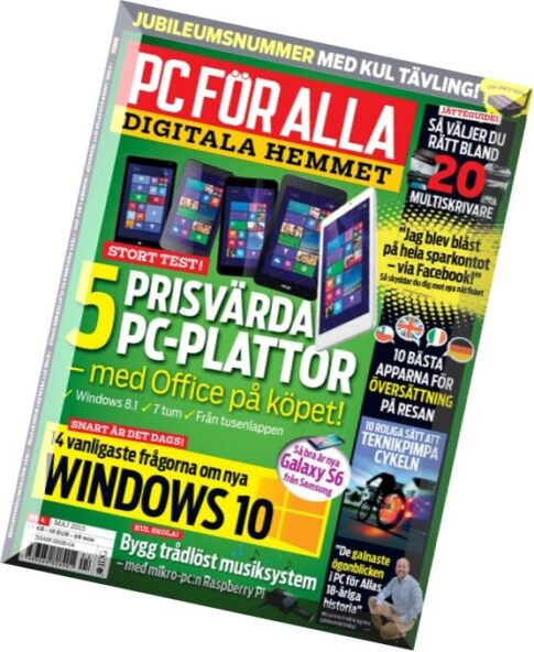 PC For Alla Digitala Hemmet — Maj 2015