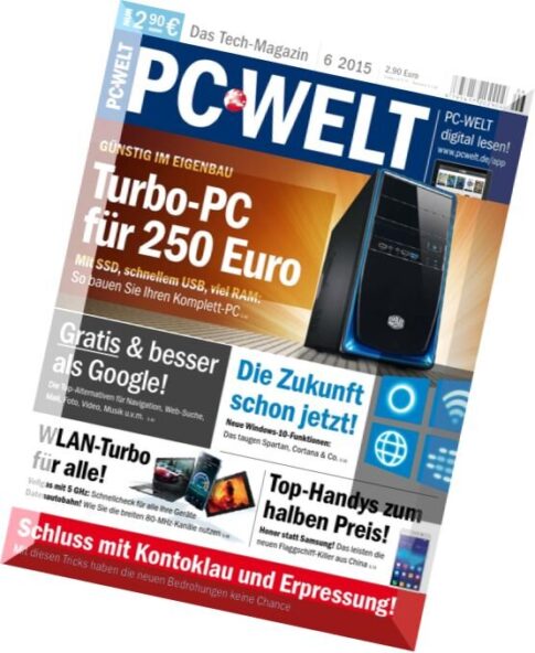 PC-WELT Magazin Juni N 06, 2015