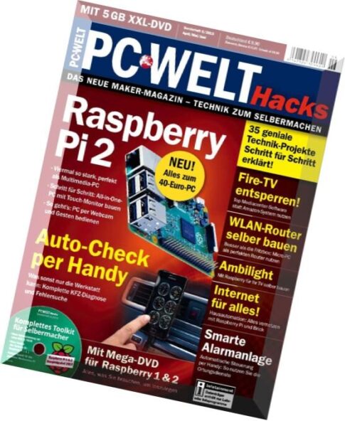 PC-WELT Sonderheft Hacks – April-Juni 2015
