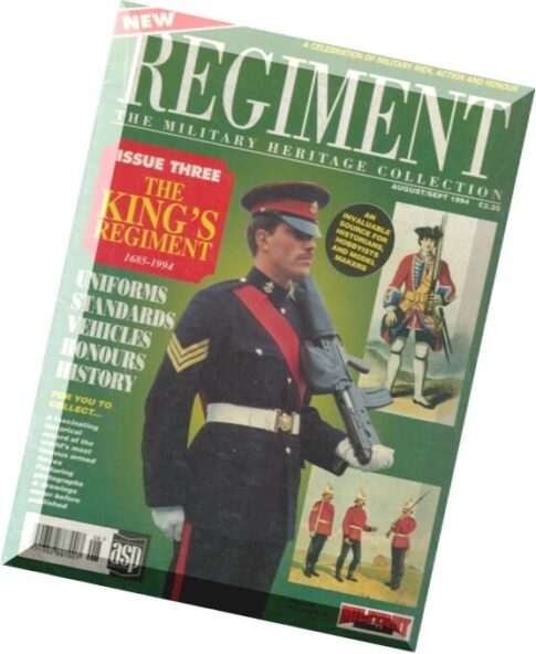 Regiment N 3, The King’s Regiment 1685-1994