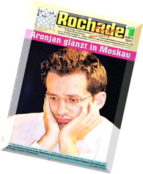 Rochade Europa Schachzeitung Issue 01, 2011 (German)