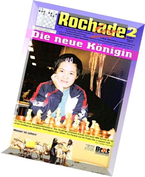 Rochade Europa Schachzeitung Issue 02, 2011 (German)