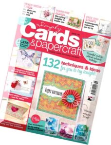 Simply Cards & Papercraft – Issue 136, 2015