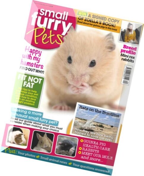 Small Furry Pets – April-May 2015