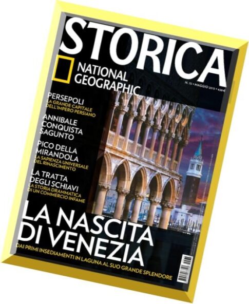 Storica National Geographic Italia – Maggio 2015