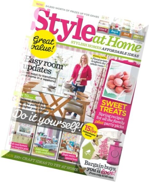 Style at Home UK – May 2015