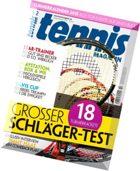 Tennis Magazin – Januar-Ferbuar 2015