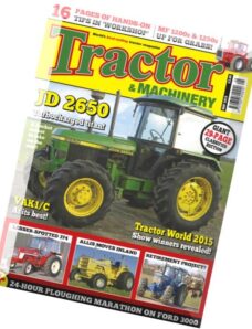 Tractor & Machinery — May 2015