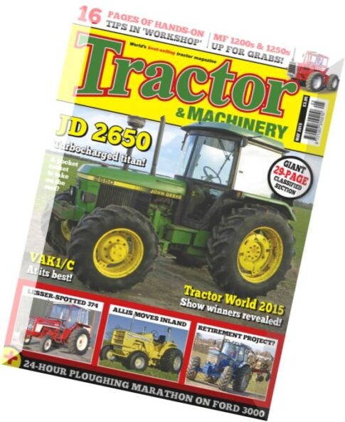Tractor & Machinery – May 2015