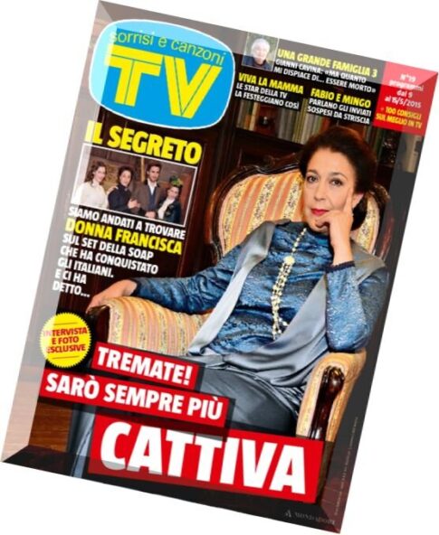 Tv Sorrisi e Canzoni — Maggio 2015