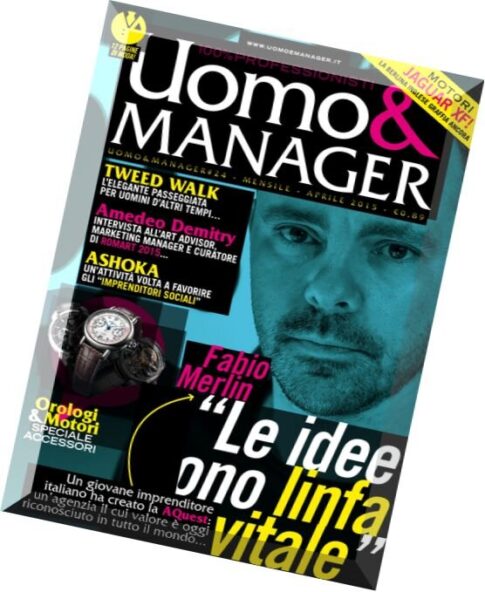 Uomo & Manager – Aprile 2015