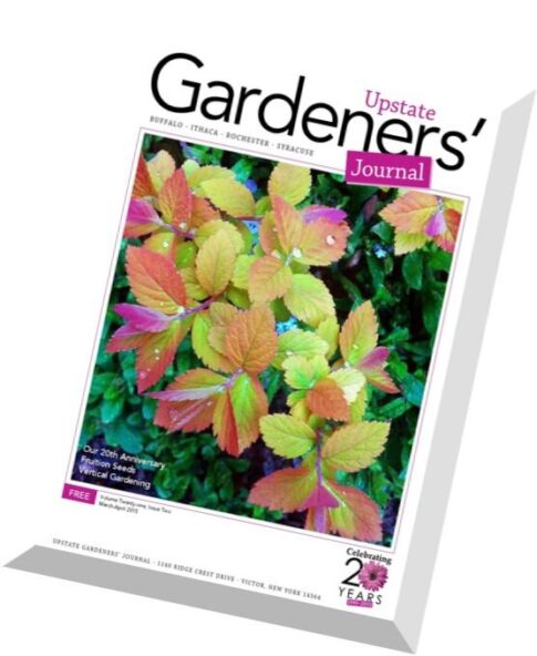 Upstate Gardeners’ Journal — March-April 2015