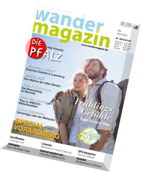 Wander Magazin — Mai-Juni 2015