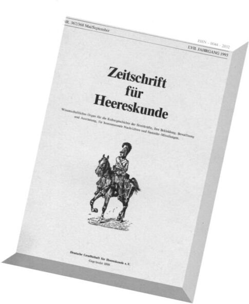Zeitschrift fur Heereskunde 1993-05-09 (367-368)