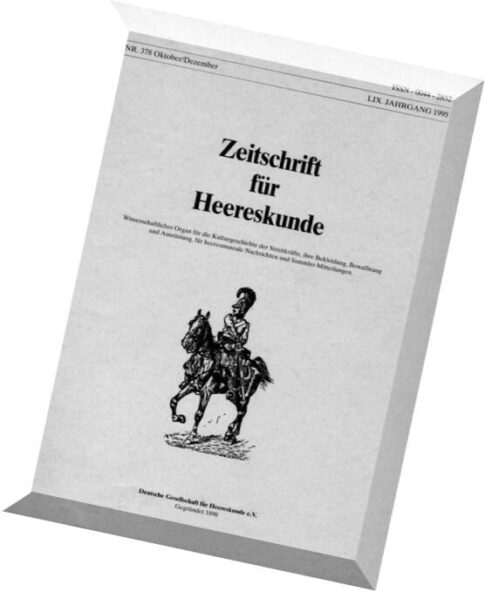 Zeitschrift fur Heereskunde 1995-10-12 (378)