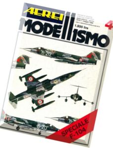 Aerei Modellismo – 1980-05 – F-104, P-40N, RE