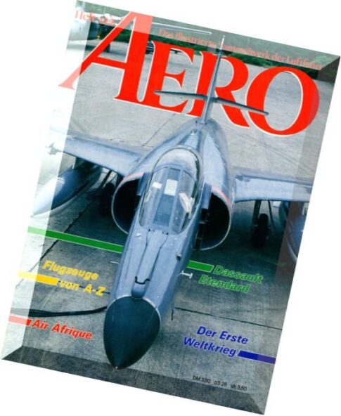 Aero Das Illustrierte Sammelwerk der Luftfahrt N 122