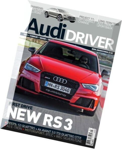 Audi Driver – May 2015