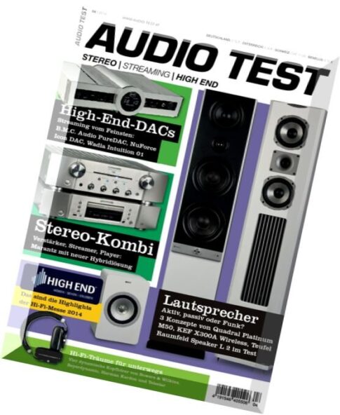 Audio Test N 4, 2014