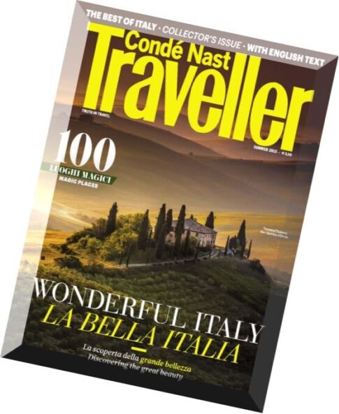 CondE Nast Traveller Italia N 64 — Summer 2015