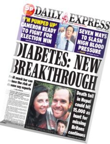 Daily Express – Tuesday, 28 April 2015