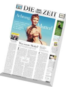 Die Zeit mit Zeit Magazin – 7 Mai 2015