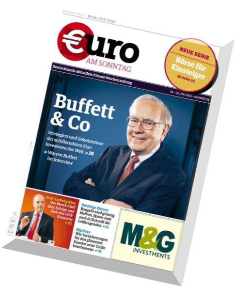 Euro am Sonntag Magazin N 21, 23 Mai 2015