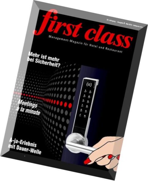 First Class – Mai 2015
