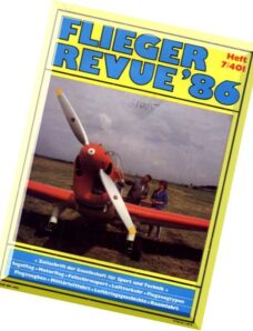 Flieger Revue 1986-07