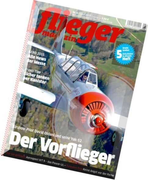 Fliegermagazin – Juni 2015
