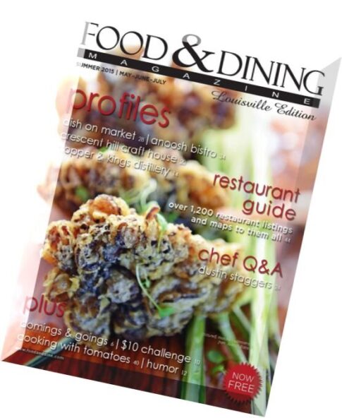 Food & Dining Magazine – Summer 2015
