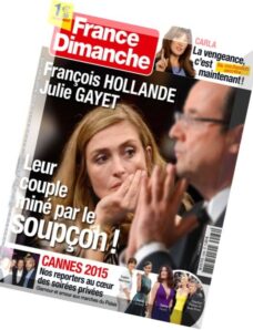 France Dimanche – 22 Mai 2015