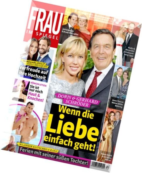 Frau im Spiegel – 29 April 2015