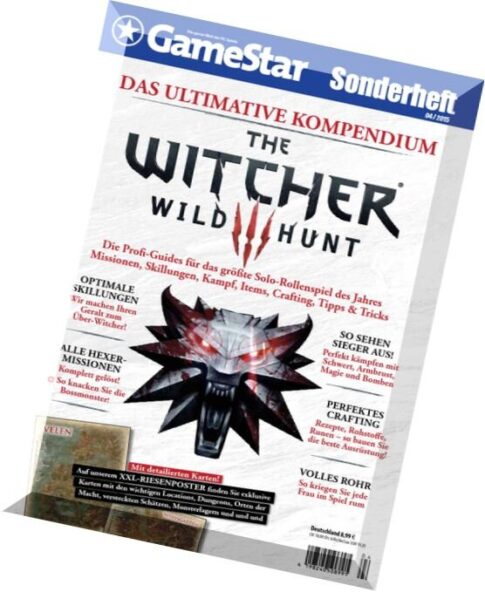 GameStar Magazin Sonderheft The Witcher 3 — Wild Hunt Das ultimative Kompendium (04, 2015)