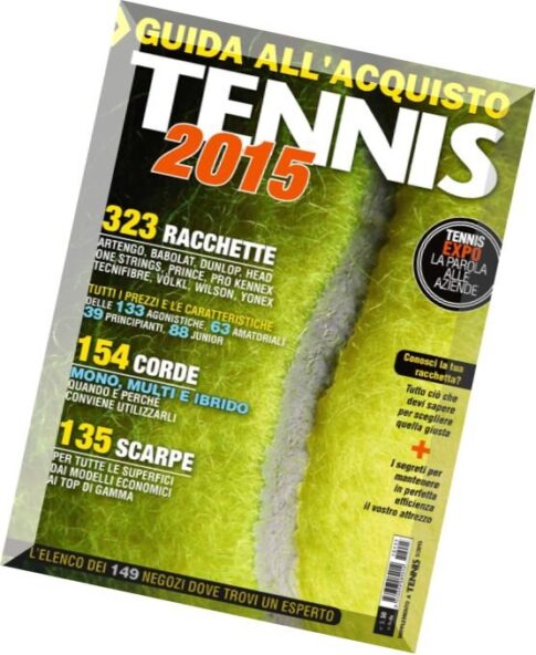 Il Tennis Italiano – Supplemento Tennis 2015