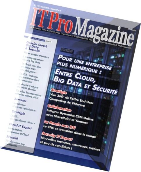 IT PRO Magazine – Avril 2015