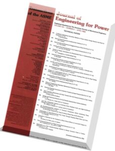 Journal of Engineering for Gas Turbines and Power 1982 Vol.104, N 2